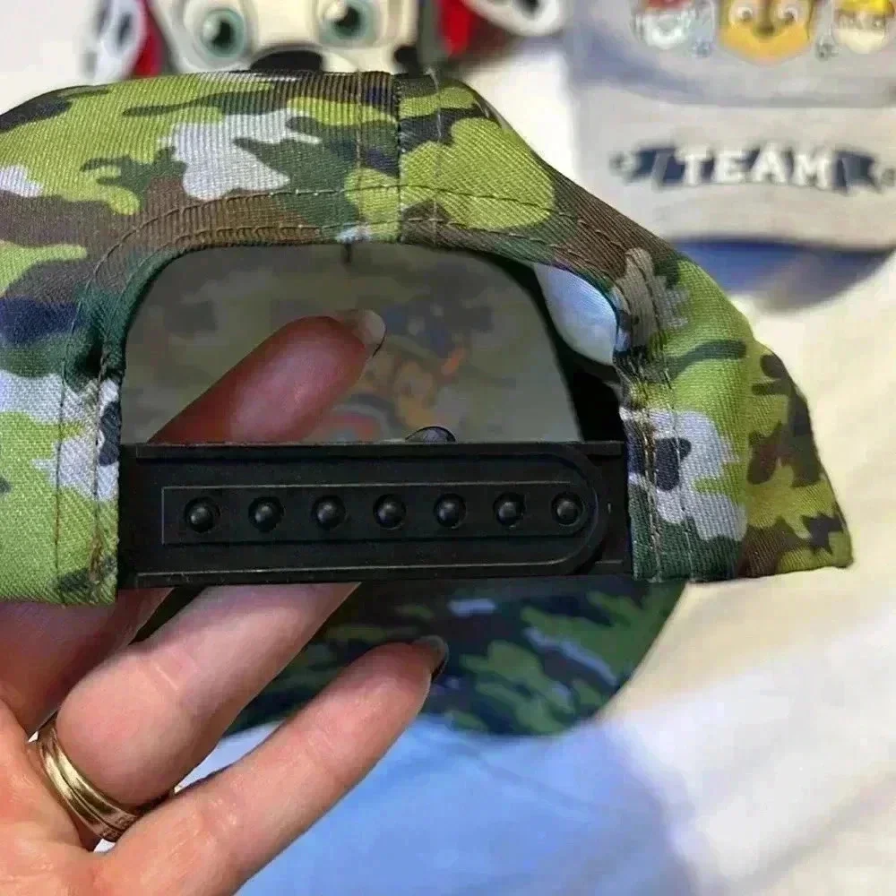 Nickelodeon Paw Patrol set of 3 hats Camo, Gray, Dog